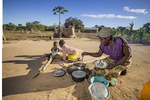 Droogte in Mozambique